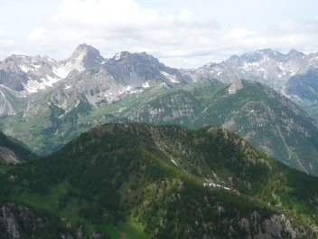 Mont Gros depuis environs Rocca Cairi