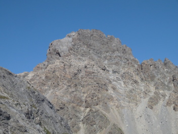 Monte Oronaye, tête de Moïse ou lion de profil