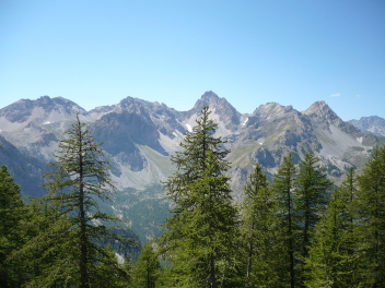Panorama vers le nord depuis Soleglio Bue