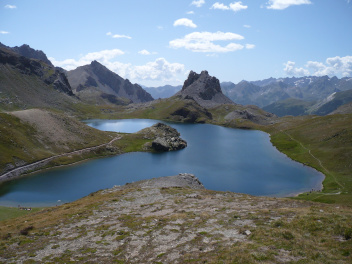 Lac Roburent supérieur vu depuis l’ouest