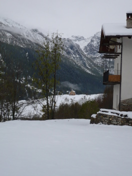 Neige d'octobre à Colombata