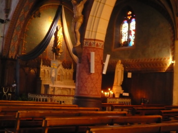 Église Navarrenx intérieur