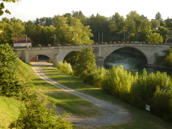 Pont sur Gave à Navarrenx