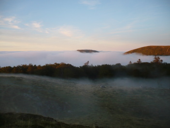 Brume et montagne aux environs du col Soudet #2