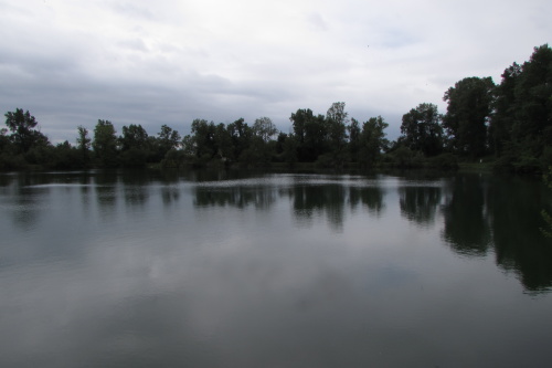 Lac Bésingrand crépuscule