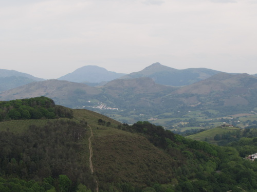 Panorama collines environs du col de St-Ignace